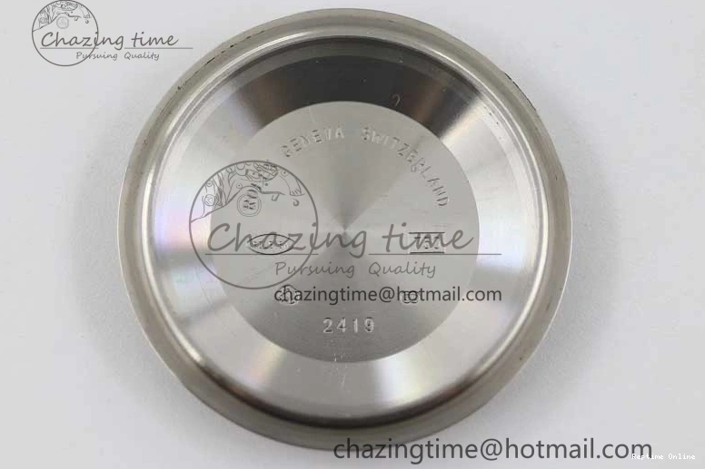 0126 FashionForward Day Date 40mm SS 904L Steel TWF 1:1 Best Edition Meteorite Crystal Dial on SS Bracelet A 2360